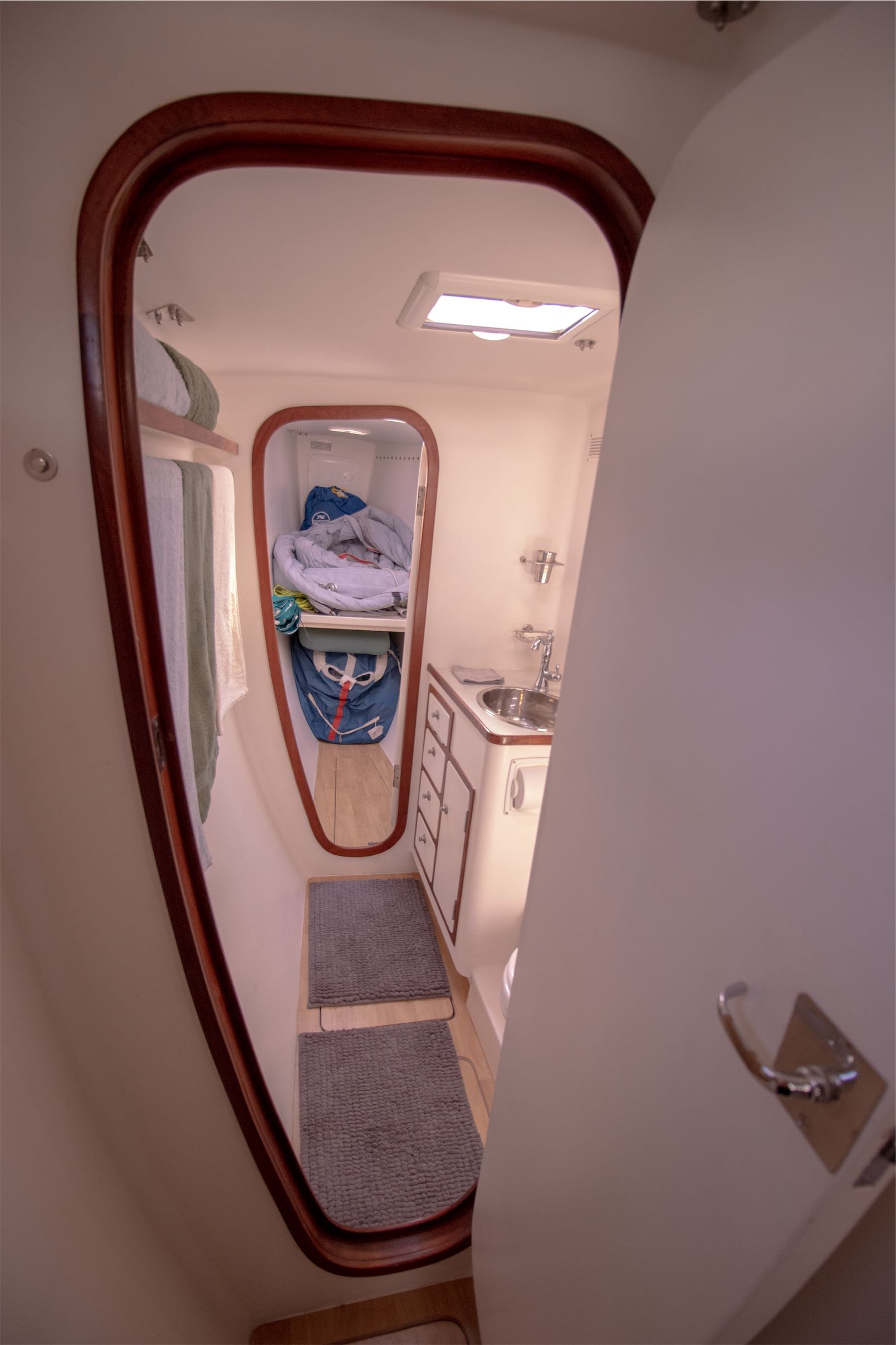  Looking Forward from Port Cabin 